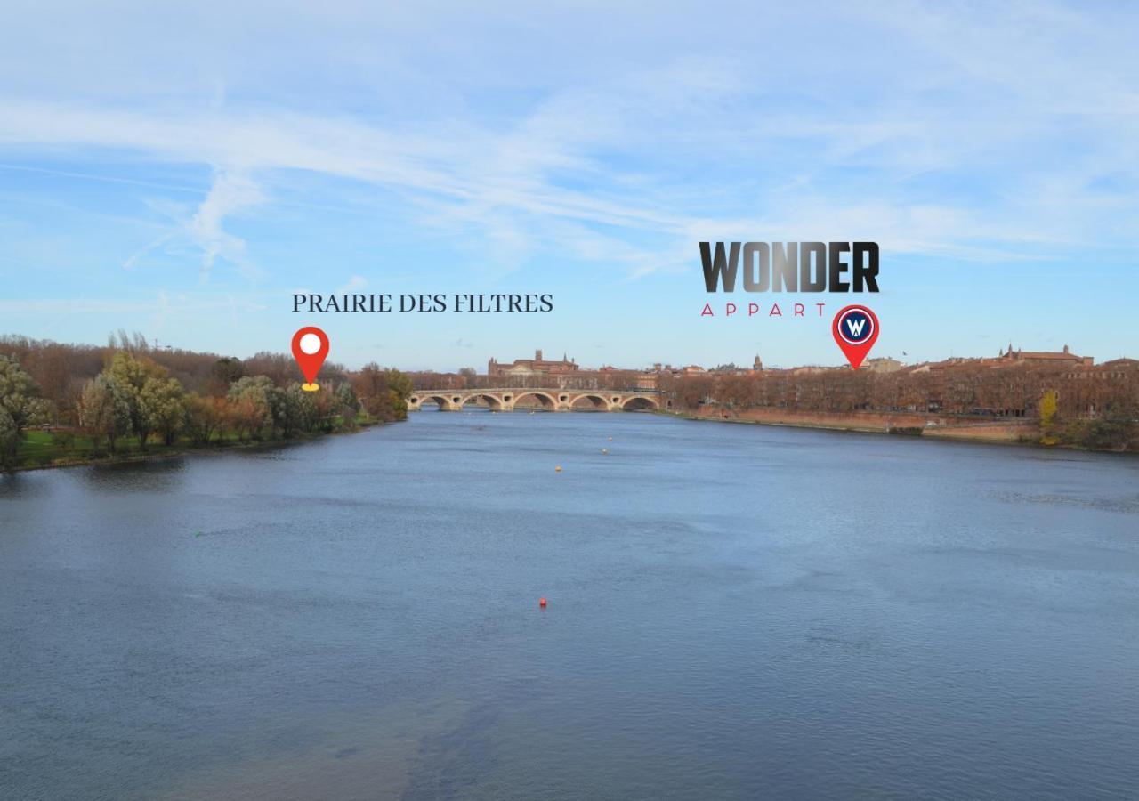 Wonder Appart' 402 - Vue Sur Garonne Toulouse Exterior foto